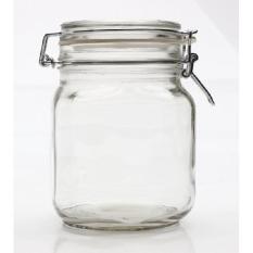 1000Ml / 1 Liter Toples Kaca Hermetico : Penutup Berpengait / Kait - Ba3b75