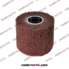 100mm Mata Poles Asah Nonwoven Grinding Polisher Wheel