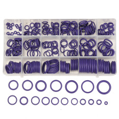 225 Pcs Seal O-ring R134a R22 AC O-ring Karet Washer Assortment PL-Intl