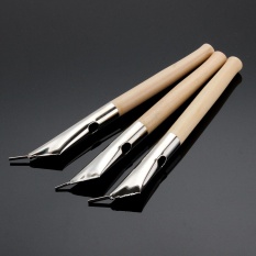 3 Stainless Steel Kain Patung Tjanting Spout Wax Printing Batik Pens Alat-Internasional
