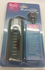 4 port Charger USB desktop 6A 30watt with saklar for iphone / samsung