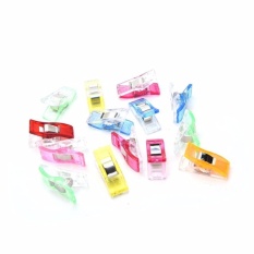 50 Pcs Kualitas Tinggi Beraneka Warna Plastik Klip untuk Jahit Kerajinan Jahit DIY, Quilt Quilting Klip Clover Wonder Klip-Intl