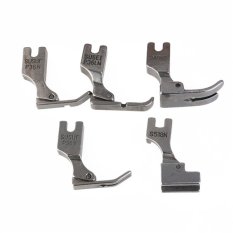 5 Pcs Presser Kaki untuk Juki Mesin Jahit Industri S518NS P36LN P36N P35 P363 (Perak)-Intl