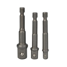 6 Pcs Bor Adaptor Soket Hex Drive Square Impact Converter-Intl