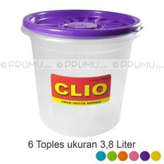 6 Toples Plastik 3-8 Liter Tempat Kerupuk Sealware Food Container - Daee66