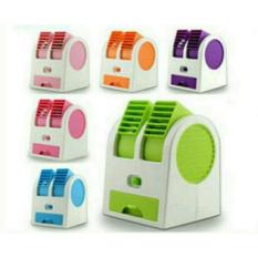 Ac Duduk Double Mini Fan Portable Blower Kipas Usb ORIGINAL
