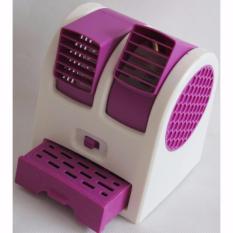 Ac Duduk Double Mini Fan Portable Blower Kipas Usb ORIGINAL