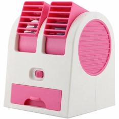 AC Mini Fan Portable USB Super Dingin - Pink
