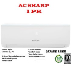 AC Sharp Split AH-A9UCY 1PK - Putih GARANSI RESMI