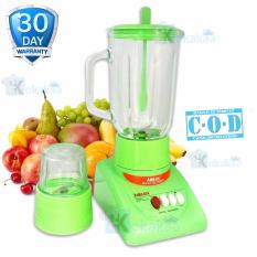 Airlux Electric Blender Glass Jar BT-X Low Watt with Grinder 1000 ML - Hijau