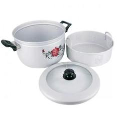Alat Dapur ( 28 Cm ) Panca Guna / Panci Kukusan Maspion 28Cm