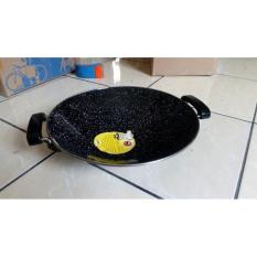 Alat Dapur Wajan Enamel Marble Royal Wok Maspion D35cm