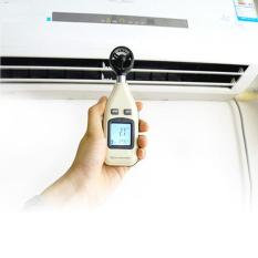 Alat Ukur Kekuatan Angin Meter, Km, ft, Knots, mph + Suhu Temperature