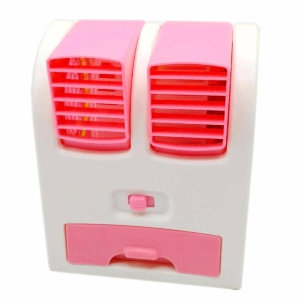 Alstindo AC Mini Fan Portable USB Air Conditioner Ac Duduk Portable - Bisa COD