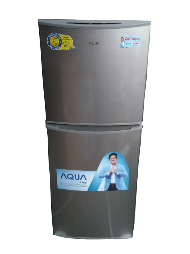 AQUA AQR-D240 Kulkas / Lemari Es 2 Pintu