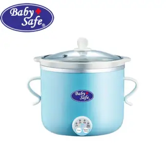 Baby Safe LB007 Digital Slow Cooker 0.8 L (Biru)