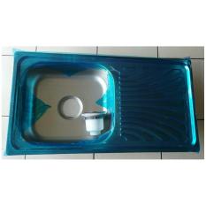 Bak Cuci Piring Uk. 40X75X15 Cm Stanlis + Afur - A636ae