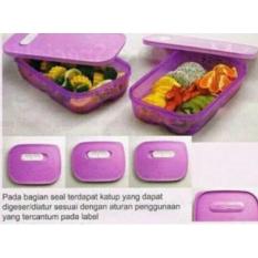 BEST PROMO TUPPERWARE PROMO VENTSMART REGTANGULAR 1-8L UNGU