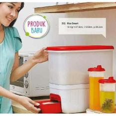 BEST PROMO TUPPERWARE RICE SMART DISPENSER TEMPAT BERAS UKURAN 10KG