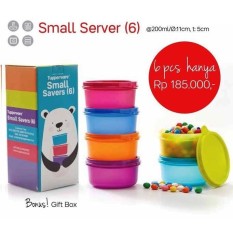 BEST PROMO TUPPERWARE SMALL SAVER SMART SAVERS WADAH MANGKOK + TUTUP KECIL LUCU