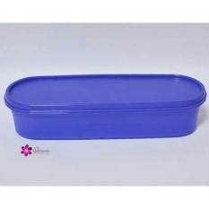 BEST PROMO TUPPERWARE SUPER OVAL #1 TOPLES PANJANG UNGU