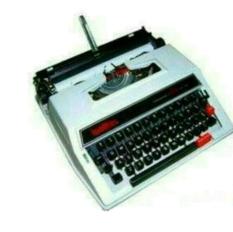 BEST SELLER - JUAL TYPEWRITER MESIN TIK KETIK ANALOG MANUAL BROTHER