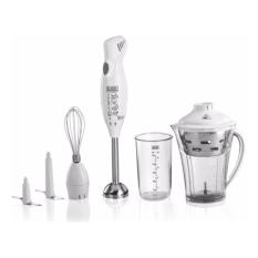 Black & Decker - Hand Blender dengan Ice Chopper SB3240 - Putih