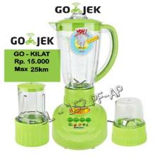 BLENDER MIYAKO BL-152 PF-AP / BLENDER PLASTIK MIYAKO / BLENDER GELAS PLASTIK / BLENDER 3 IN 1