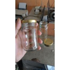 Botol / Toples / Jar Kaca Asi Puding Sambal Sambel Bumbu Selai 120 Ml - 6C3E3E