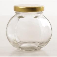 Botol Toples Selai Kaca 210Ml : Oval & Segidelapan (Oktagon) / Glass Bottle 210Ml : Oval & 8-Sides