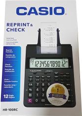 Casio HR 100 RC Kalkulator Print Struk / Casio HR 100 RC