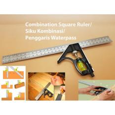 Combination Square Ruler / Siku Kombinasi / Penggaris Waterpass - 5Bcca9