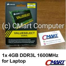 Corsair 4GB DDR3L 1600 MHz SODIMM Memory RAM Laptop CMSO4GX3M1C1600C11