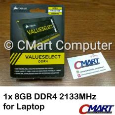 Corsair 8GB DDR4 2133 MHz SODIMM Memory RAM Laptop CMSO8GX4M1A2133C15