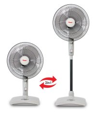 Cosmos 16SN Kipas Angin 16 inch Fungsi 2 in 1 - Grey