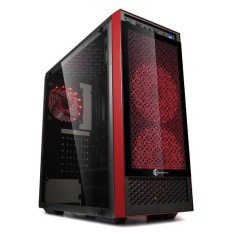 CUBE GAMING GALLARDO - Full Acrylic Window - 1x12CM Led Fan