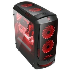 CUBE GAMING SAVORA Black - M ATX - 1xRGB Led Strip