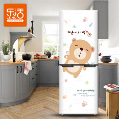 Stiker Kulkas AC Beruang Kecil Lucu