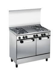 Domo Kompor Oven - Freestanding - DG 9406 - Stainless 4 Tungku -Khusus JADETABEK