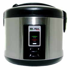 Elba Rice Cooker - ERC-182SS - 1.8L - Hitam/Silver