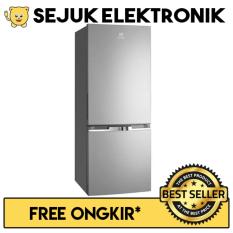 Electrolux EBB 3200 MG Lemari Es / Kulkas 2 Pintu 310 Liter Silver (JADETABEK ONLY)