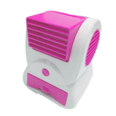 emyli Mini Fan Air Conditioner Ac Duduk Portable - Pink