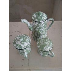 Eskan + 2 Mug Cangkir Jadul Set (9 Cm And 10 Cm) Vintage - 77Ad75