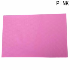 Fancyqube 1 Pcs Multifungsi Anti Bakteri Anti-fouling Anti-frost Waterproof Kulkas Pads Kulkas Mats Pink1- INTL
