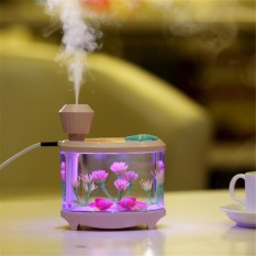 Ikan Tangki Lampu Humidifier untuk Rumah Kantor Perjalanan Kreatif Dekorasi Alat-Internasional