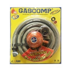 GASCOMP Paket Selang Regulator Gas