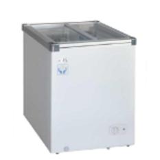 Gea - Freezer (Sliding Flat Glass SD-100) - Putih