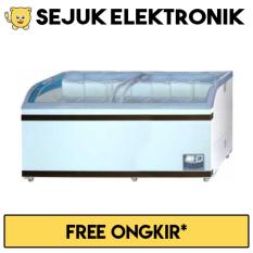 GEA SD-700BY Sliding Curve Glass Freezer Premium Series 700 Liter (KHUSUS JADETABEK)