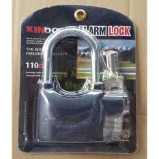 Gembok Bunyi Alarm Lock Kinbar Kualitas Bagus Leher Panjang