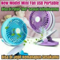 GMC produk teckyo mini fan 05 Kipas Angin Mini Jepit kecil cas charge Rechargable